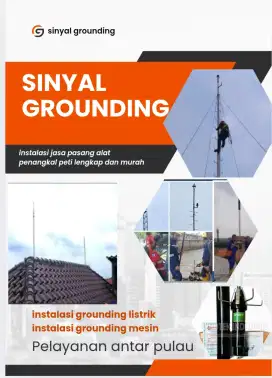 Spesialis ahli jasa pasang penangkal petir dan grounding mesin