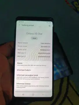 Samsung A8 Star 2018 sebatang kere