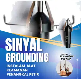 Ahli jasa pasang penangkal petir dan grounding mesin