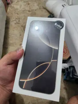 BARU ! new Iphone 16 Pro max pm 256 gb resmi indo bli bli