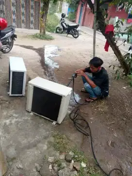 servis ac+freon, Bongkar pasang Ac, Mesin cuci, Kulkas, dllnya
