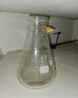 Gelas ukur erlenmeyer filtering flex 2.000ml