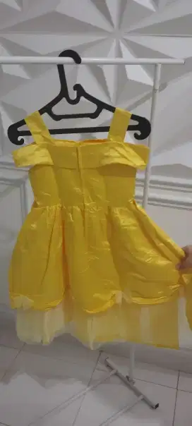 BAJU PESTA / GAUN ANAK PRINCESS BELLE