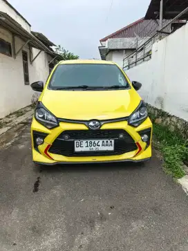 Di jual mobil Toyota Agya s TRD metic tahun 2020