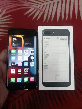 iPhone 7 Plus  128 GB. Mulus  Full Set  Resni  iBox