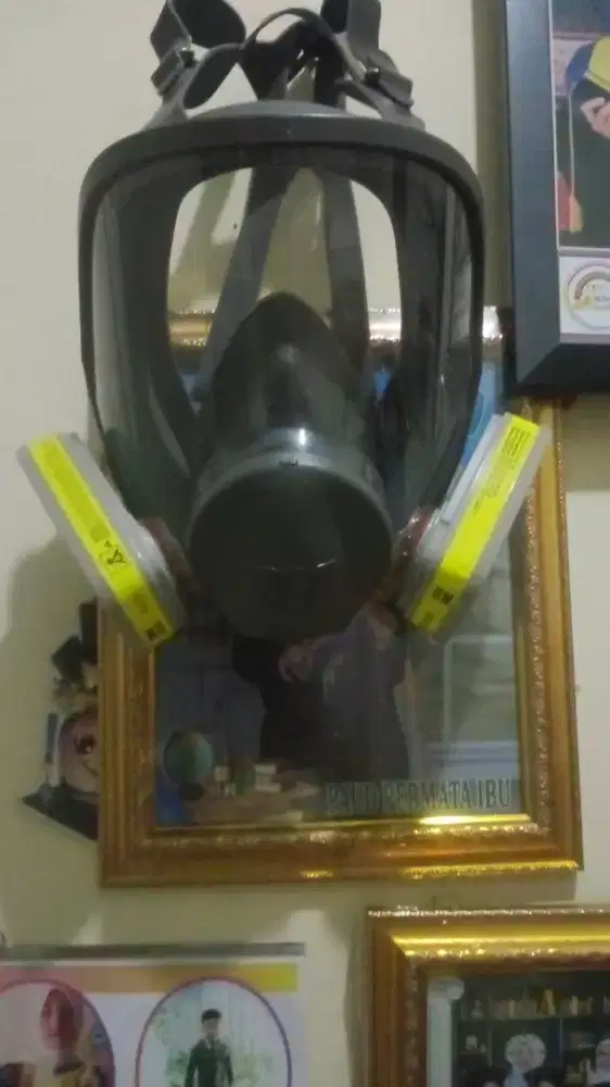 Masker 3m asli full face