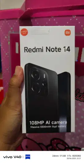 Redmi note 14 4G 8/128 baru new segel box fresh