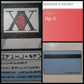 Kartu Tol Mandiri E Money Hunter X Hunter Anime