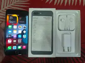 iPhone 7 Plus  128 GB  Mulus  Full Set  Resmi iBox