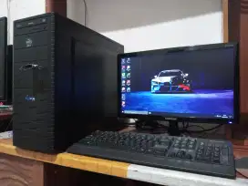 Pc asus fullset (intel core i5 + ram 8gb + monitor 19inch)
