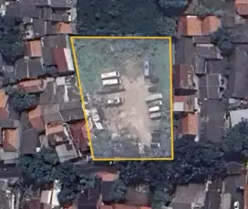 Dijual Tanah Murah Pinggir Jalan Utama Cocok Untuk Townhouse