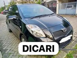 Di Cari Toyota Yaris Tahun 2006 ke atas Yaris Bakpao Yaris 2008