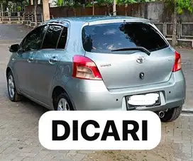 Di Cari Toyota Yaris Tahun 2006 ke atas Yaris Bapau Yaris 2008