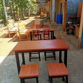 Set meja resto dan cafe standart