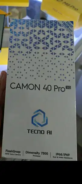 Tecno camon 40 pro 5G green hijau