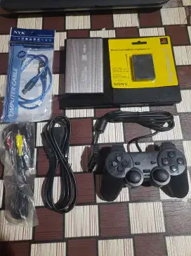 Ps2 slim hardisk 120gb fullgame