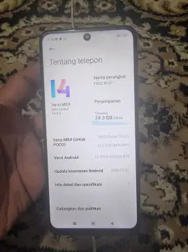 POCO X3 GT RAM 8/256
LCD PERNAH GANTI
BACKDOOR GA MULUS