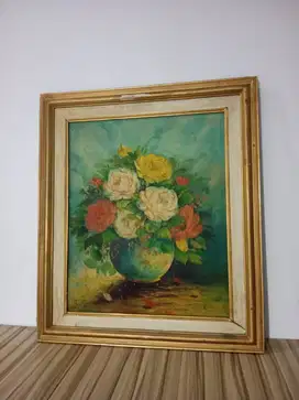 Floral Oil Painting karya Ronny