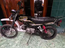 Jual honda win modif trail