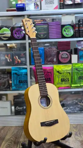 Gitar Akustik 3/4 Original Dluxe DB - 100 (Koa Wood) Baru