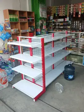 COD Ready rak minimarket murah bekas/baru