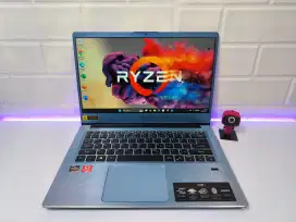 Acer Swift 3 AMD Ryzen 5 3500U RAM 8GB SSD 512GB FHD IPS Backlit Mulus