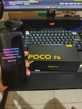 Poco F6 Mulus free charger baru