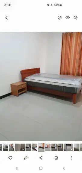 Dipan Jati Minimalis dan Springbed Uk 120 x 200