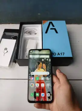 Jual butuh Oppo A17 6/128 Nominus fullset orian
