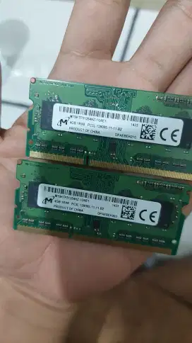 RAM DDR3 PC3L 4 GB 2 PCS nego