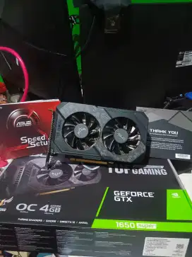 VGA Asus TUF Gaming GTX 1650 Super bkn 1050 1660 ti Rx 570 rtx 580