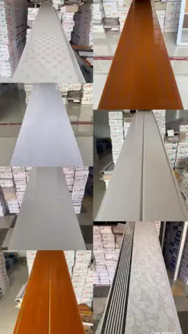 plafon pvc terpasang