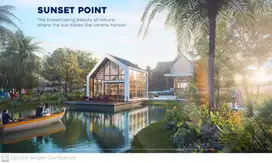 Rumah Podomoro milineal minimalist modern dijual cepat fasade Jepang