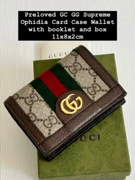 Jual Dompet Gucci Original Authentic Second Branded Preloved LV Chanel
