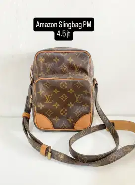 Jual Tas Louis Vuitton Slingbag Original Authentic Second Branded LV