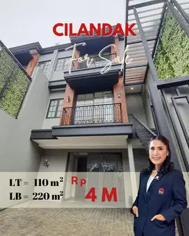 Rumah Bisa Jadi Kantor Termurah Cilandak Belakang Citos dekat MRT