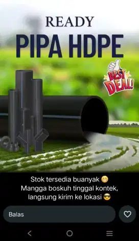 Selang subduct HDPE