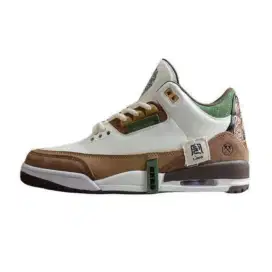 Nike Air Jordan Retro 3 Year Of The Tiger White Dark Brown Green BNIB