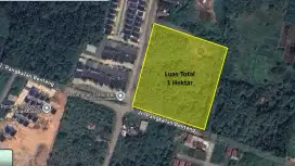 Dijual Tanah Hook Pangkalan Benteng SHM