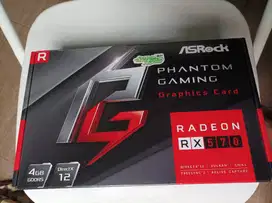VGA ASROCK RX 570 4gb
