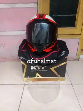 helm fullface kyt ttc spiderman limited edition