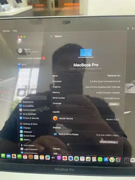Dijual Motherboard Macbook Pro 13 2017 A1708