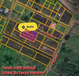 Tanah kavling murah Sematang Borang  Palembang