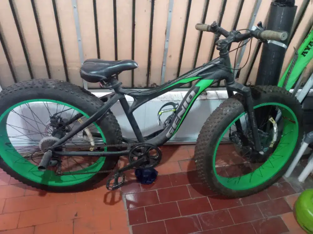 Jual Murah Sepeda FATBIKE GENIO 26 INCH (Ban Besar)