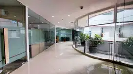 Wow!  Sewa Kantor Semi Furnish 7 Juta An SPAZIO Surabaya Barat [67m]
