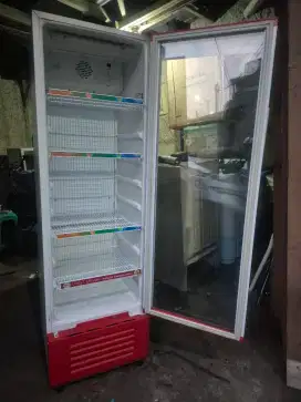 Showcase sanken 5tahap tinggi 270 Liter orisinil