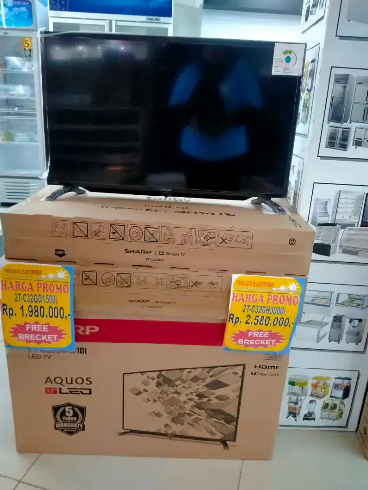 Kredit google tv Sharp tanpa dp