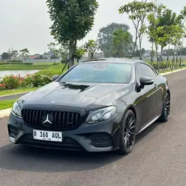 Mercedes Benz Mercy AMG E300 Coupe Hitam Black 2018 AT