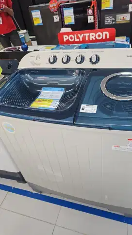 Kulkas Samsung 2 tabung 12 kg