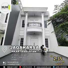 Rumah Cluster di Jln Sadar Jagakarsa Jakarta Selatan